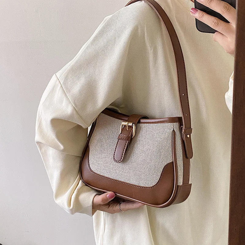 

Small Underarm Bag Spring 2023 New Women's Bag High Quality Single Shoulder Bag Horizontal Square Crossbody Bag