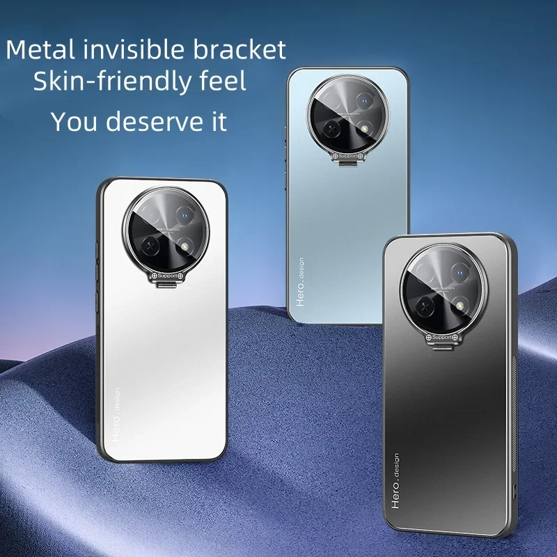 Чехол для Huawei Nova 12i Enjoy 70 Pro невидимый акриловый чехол с кронштейном Enjoy70 Nova12i