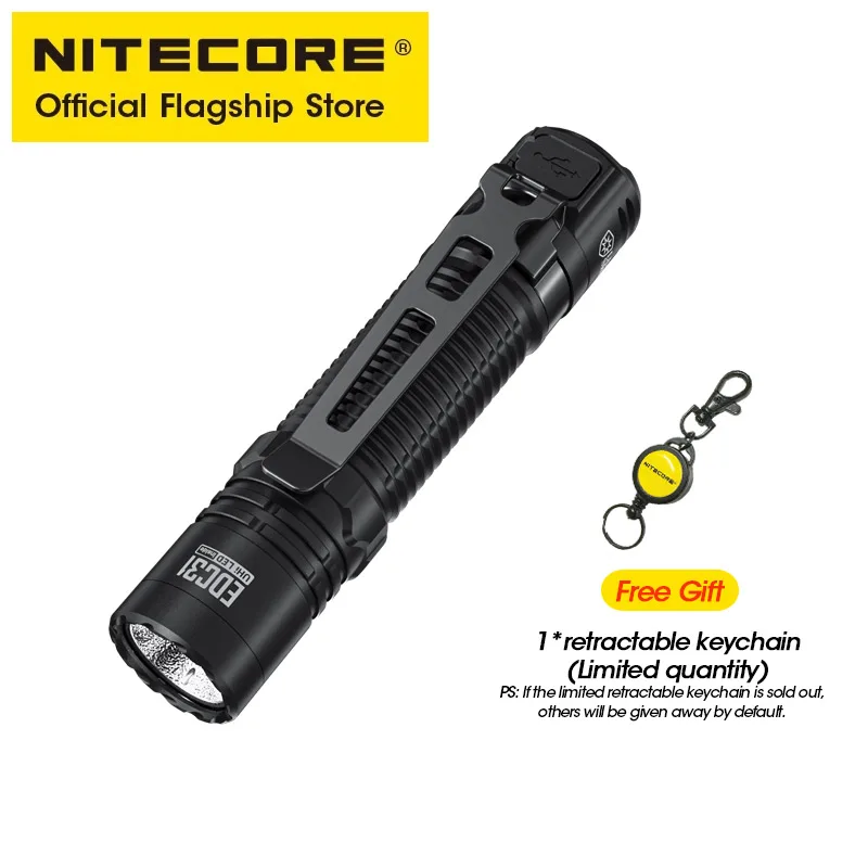 

NITECORE EDC31 тактический фонарик 3500 люмен