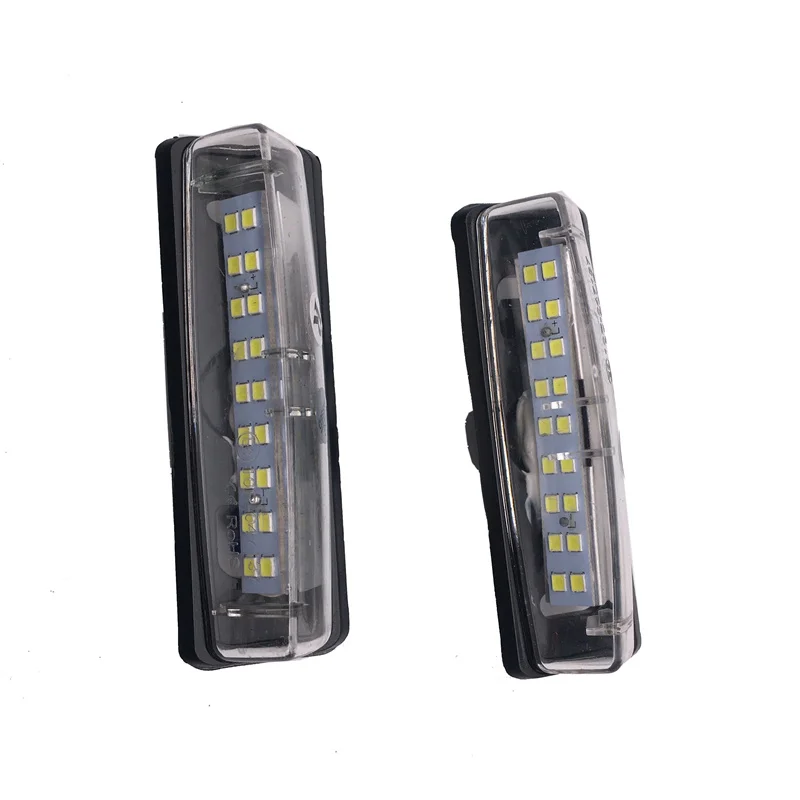 

2PCS White LED License Plate Lights For Toyota Camry/Aurion Avensis Verso Echo Prius Number lamp