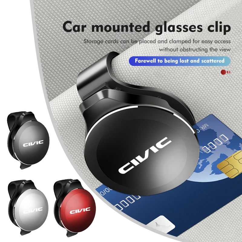 Автомобильный зажим для хранения солнцезащитных очков держатель аксессуары Honda