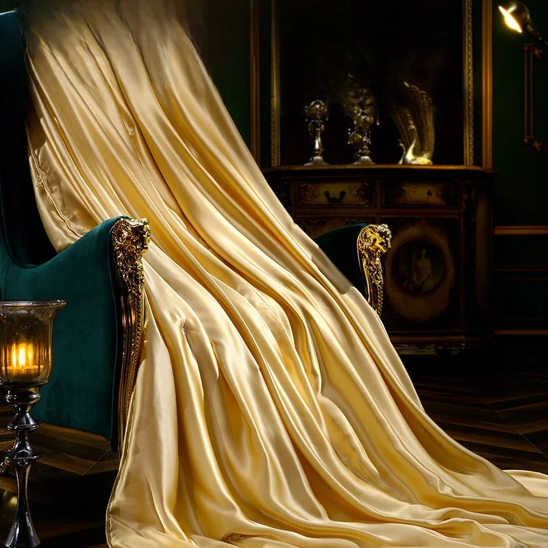 Pillow Family Gold Silk Quilt 00% Warm Duvet Insert ment Winter Double Quilts Two-in-One