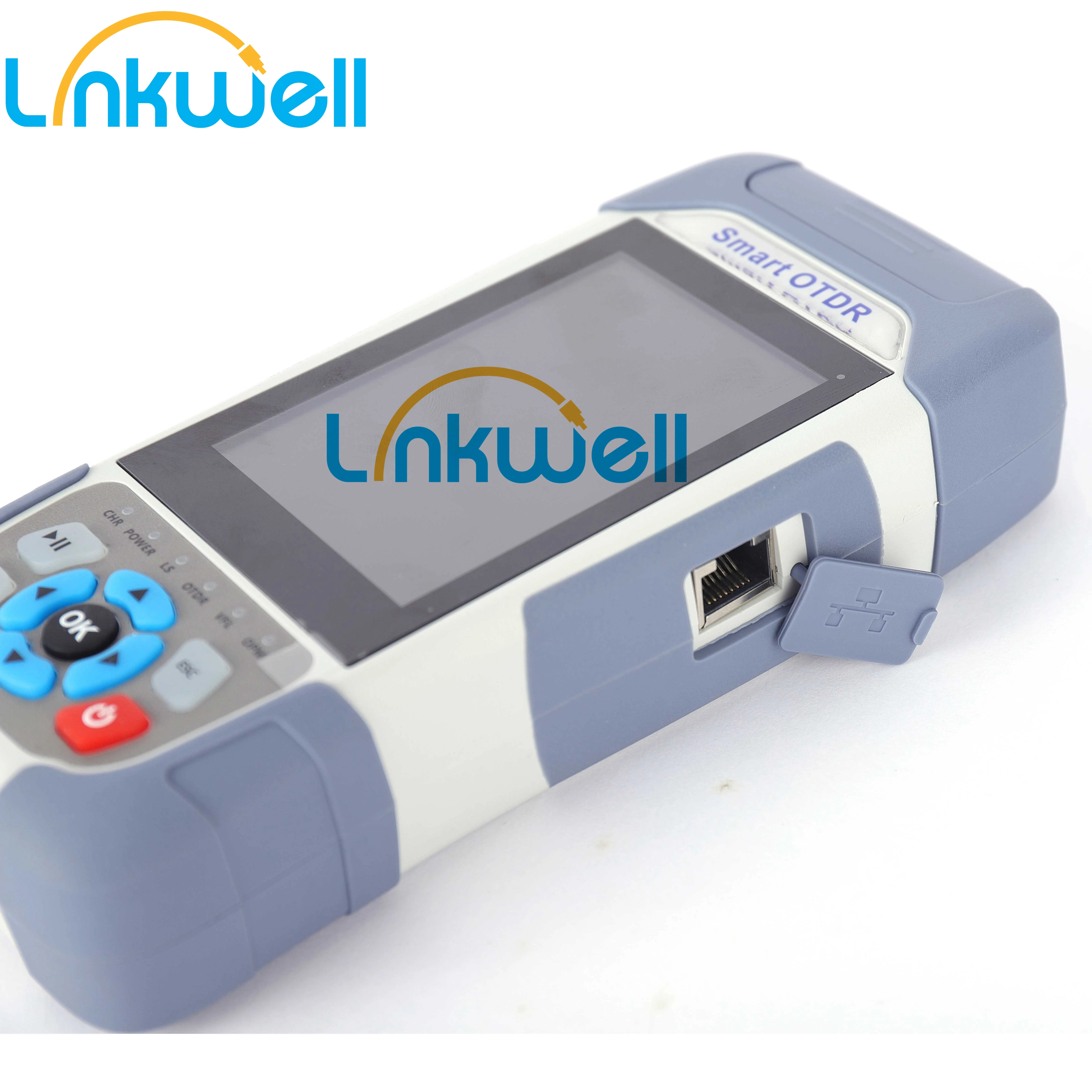 Active fiber Smart OTDR 1 24-22dB Touch Screen Event Map OPM VFL Laser Source RJ45 Optical Cable  Fiber Tester