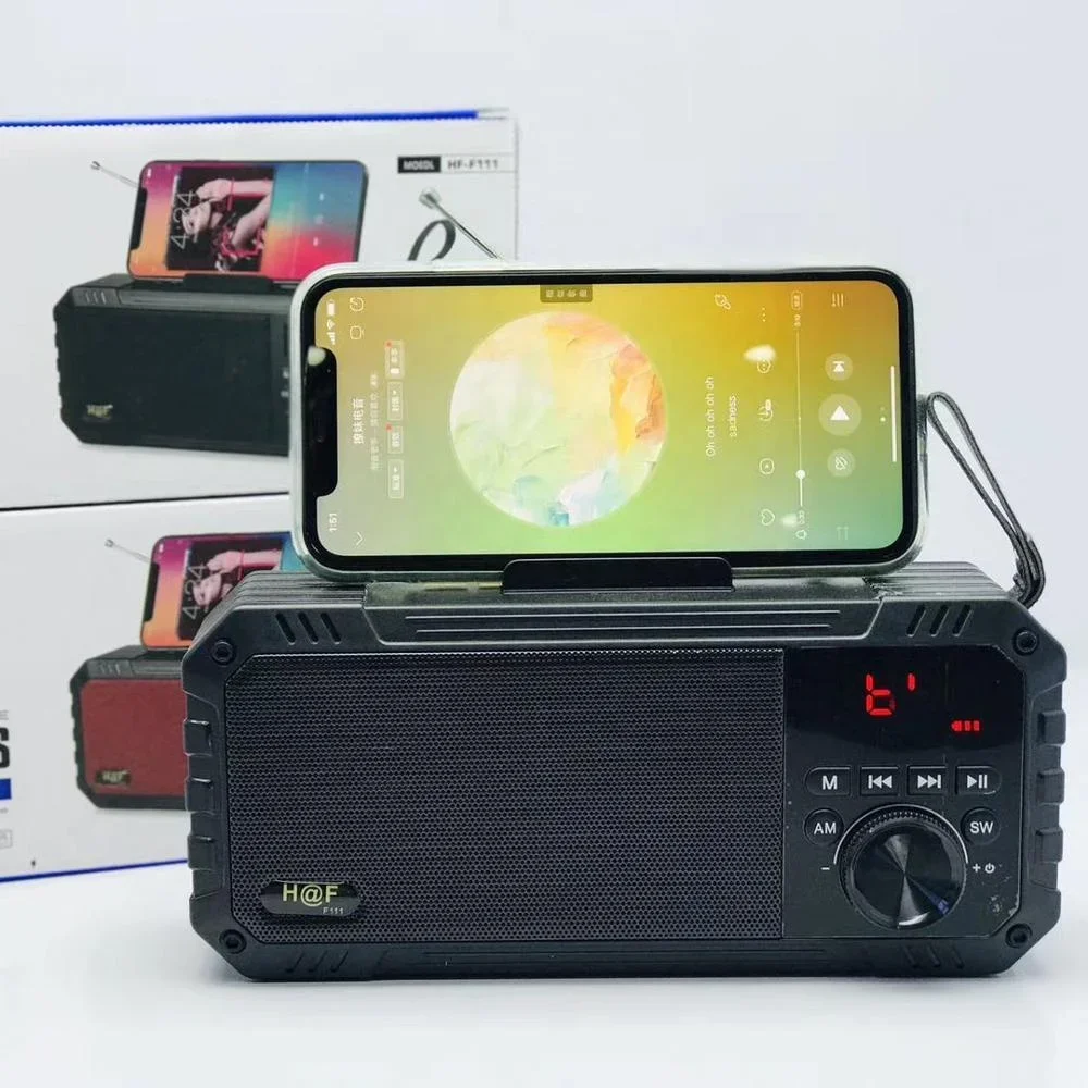 Портативный беспроводной Bluetooth-динамик H &amp F F111 с поддержкой USB TF-карты FM-радио