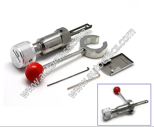 

Lock Pick Set New MUL-5Pins-L 2 in 1 and Decoder Tool China Locksmith Tools
