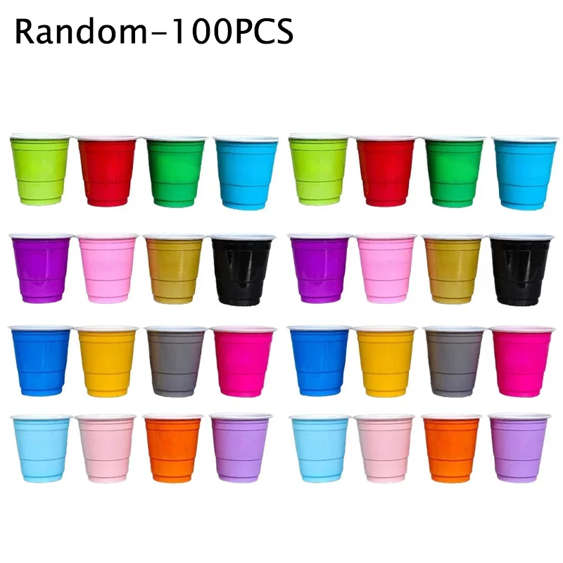 

Пластиковые двухцветные рюмки 2 oz