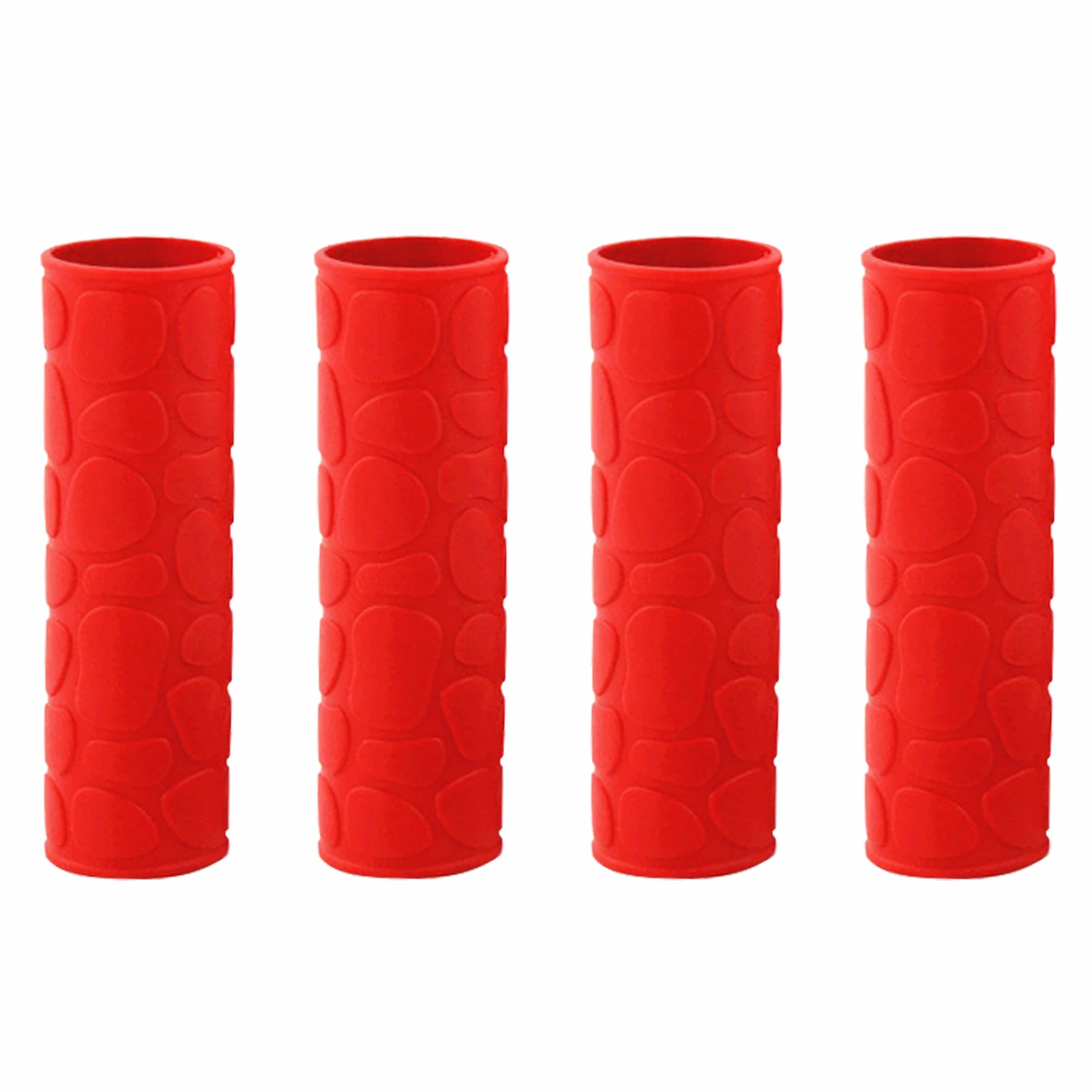 

4pcs Protection Soft Rubber DIY Brake Handle Durable Motorcycle Grip Cover Solid Non Slip Universal Accessories Waterproof