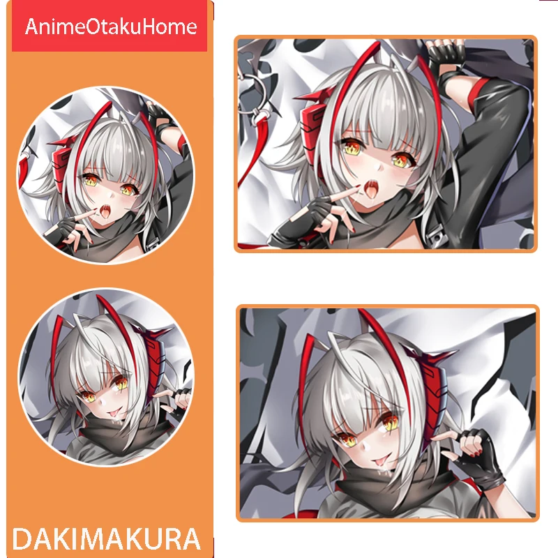 

Anime Game Arknights W Sexy Lovely Girl Throw Pillow Cover Hugging Pillowcase Otaku Bedding Dakimakura Decoration Pillow Case