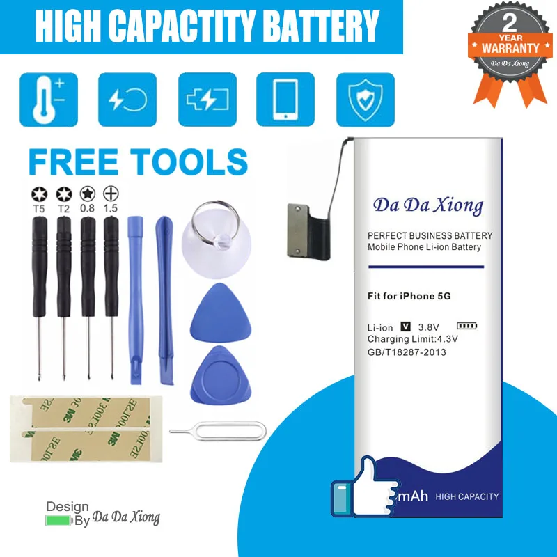 

DaDaXiong 3500mAh Battery For iPhone 5 5G iPhone5