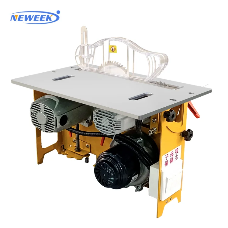 

NEWEEK Factory price small woodworking manual lifting Dust Free wood cutting saw sliding panel saw