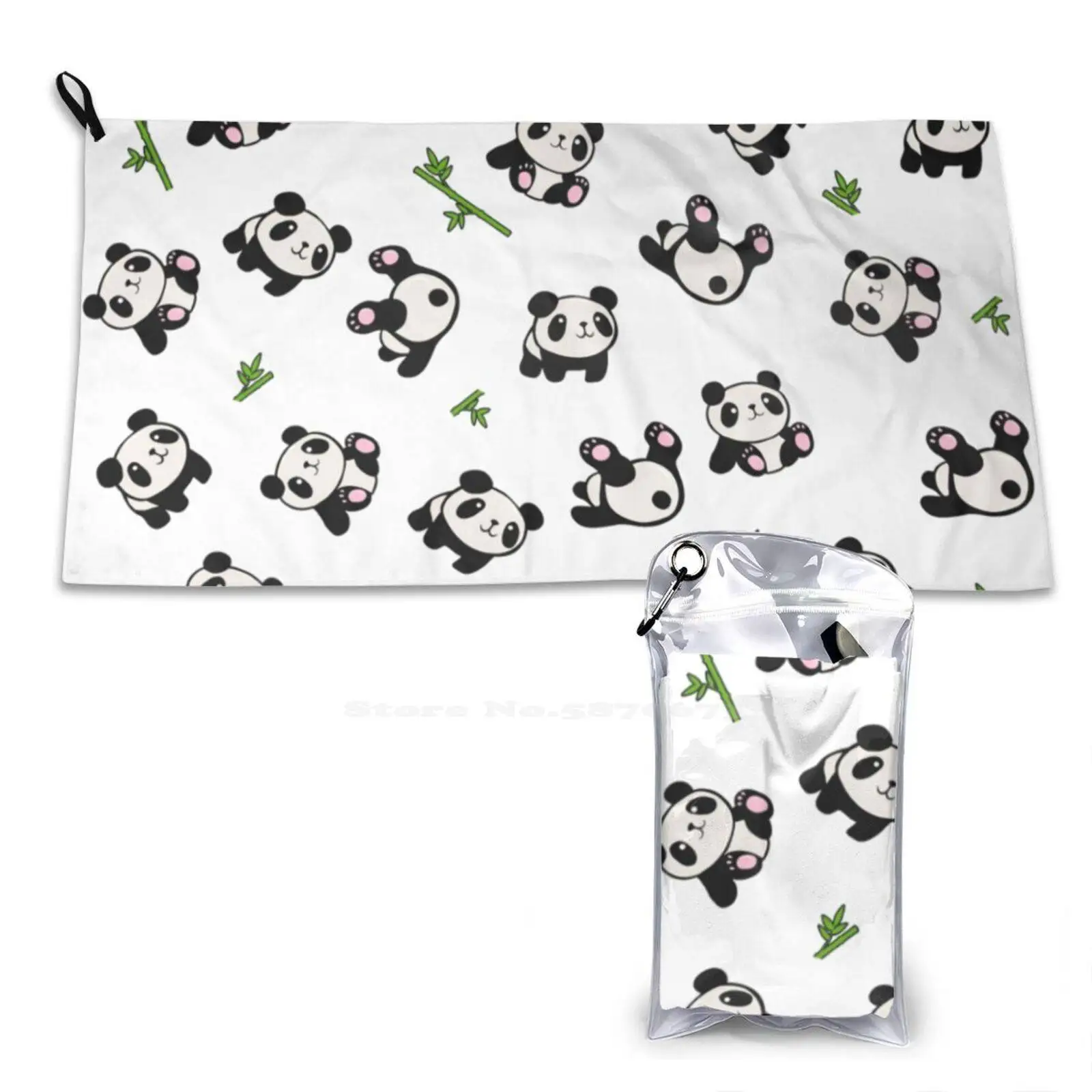 Pattern Animal Cute Cartoon Nature Bear Hearts Panda Lover Cute Panda