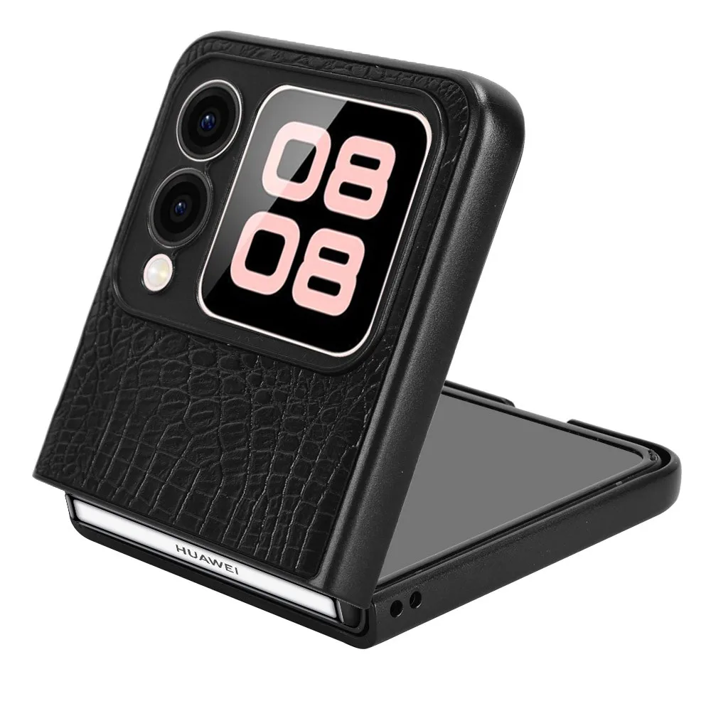 Флип-чехол для Huawei Nova роскошный чехол из искусственной кожи крокодила жесткий