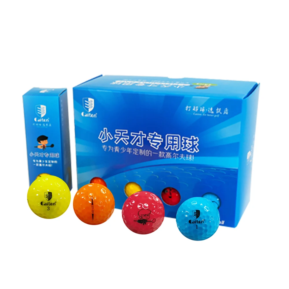 For Beginners And Youth Dedicated Ball Better Control High Resilience Double Layer Novice Recommended Golf Ball