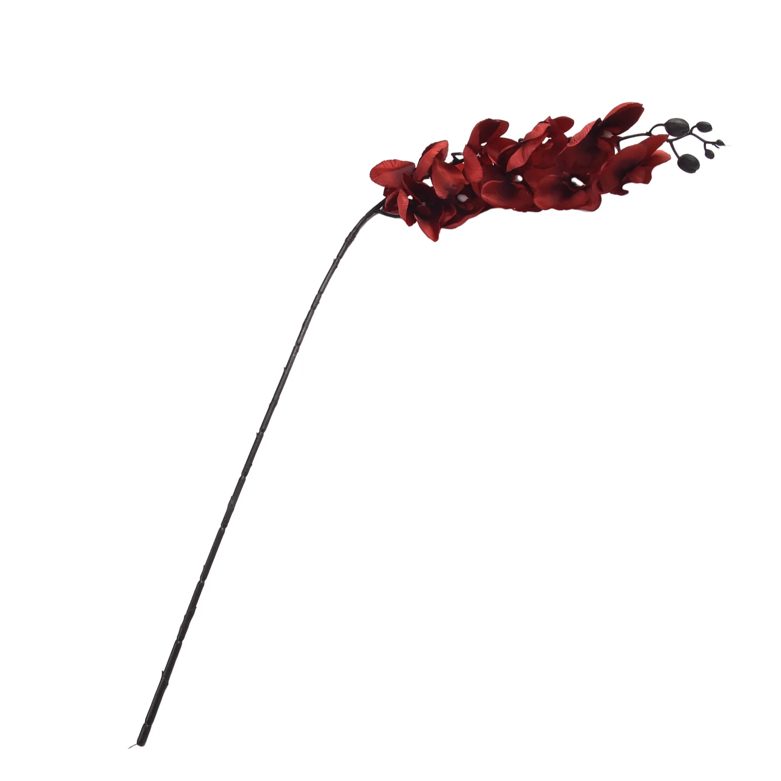 

Home Décor Artificial Home Garden DIY Fake For Home Party Decoration Phalaenopsis Silk Flower Wedding 1 Branch