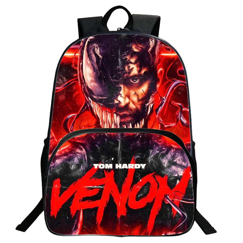 

Marvel Venom 3D Print Schoolbag Cartoon Anime Marvel Kids Primary School Student Backpack Breathable Comfortable Child Knapsack