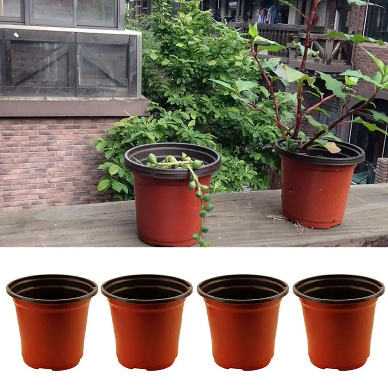 

1pcs Plant Pot Planting Flower Nursery Starter Grow Home Flowerpot Gardening Container with Hollows Garden Tool