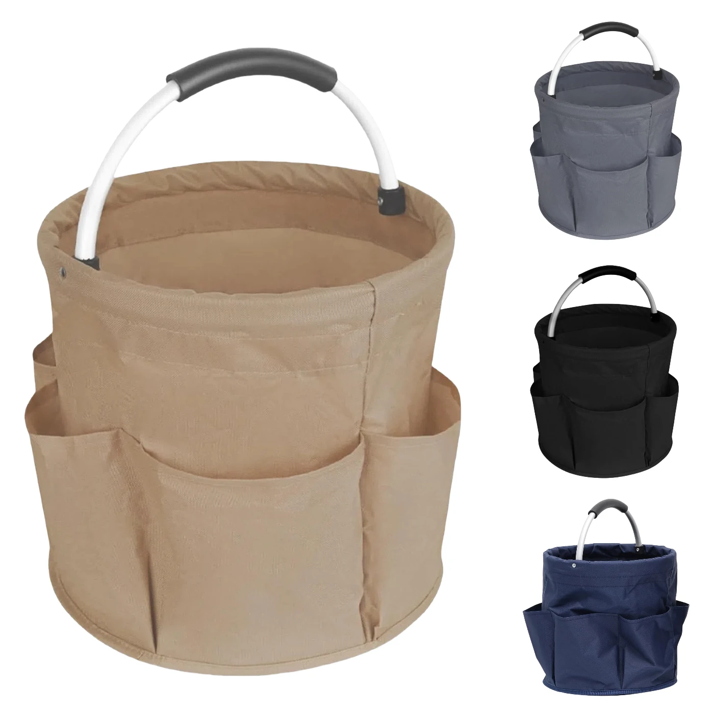 Портативная многоразовая складная корзина для пикника Пляжная хранения и сбора