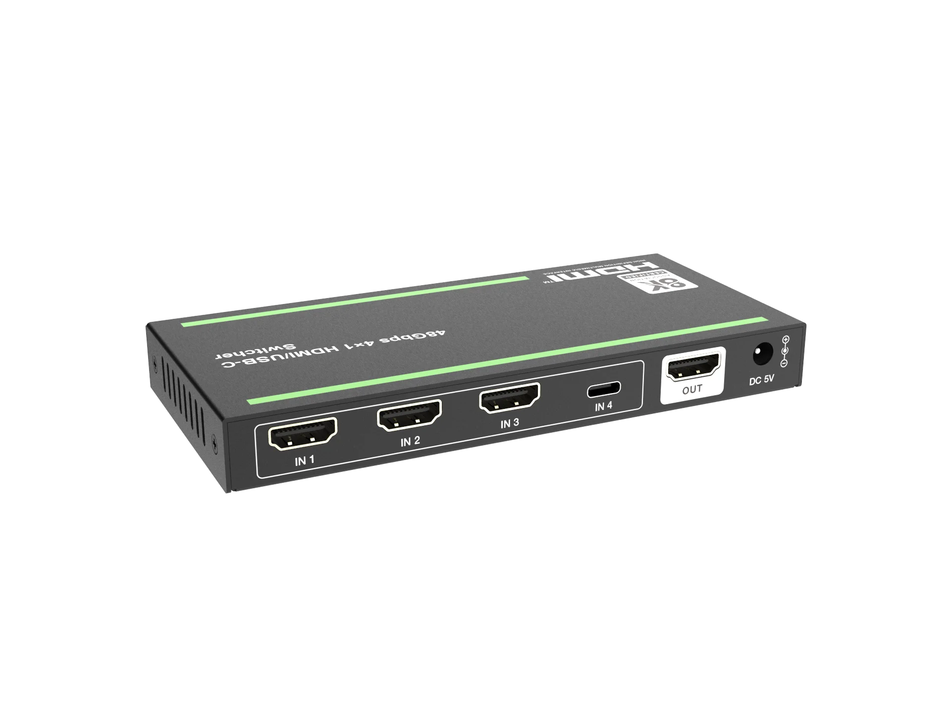 Фото 2026 8K 48 Гбит/с 4x1 HDMI/USB-C коммутатор с входом USB-C, поддержкой HDMI2.1, HDCP2.3, HDR Vision, RGB, YCbCr для PS5, HDTV, XBOX №4