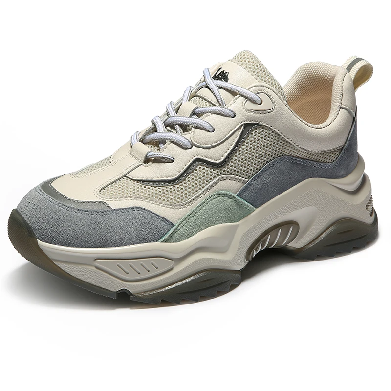 Goldencamel Official Original Women's Sneakers Outdoor Leisure Running Shoes Sports Jogging Breathable Chunky Sneaker Female