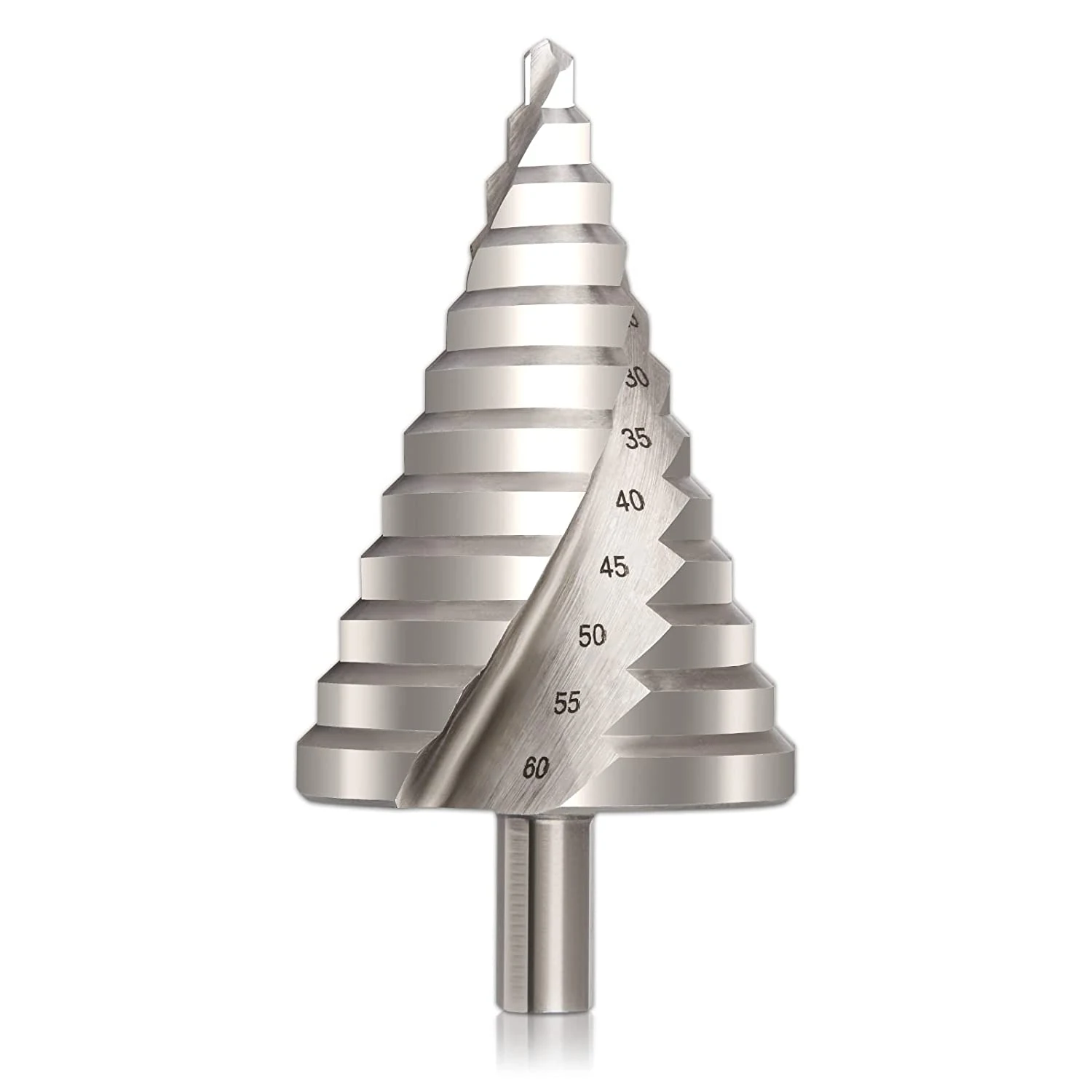 

Сверло ступенчатое спиральное из быстрорежущей стали, 6-60 мм