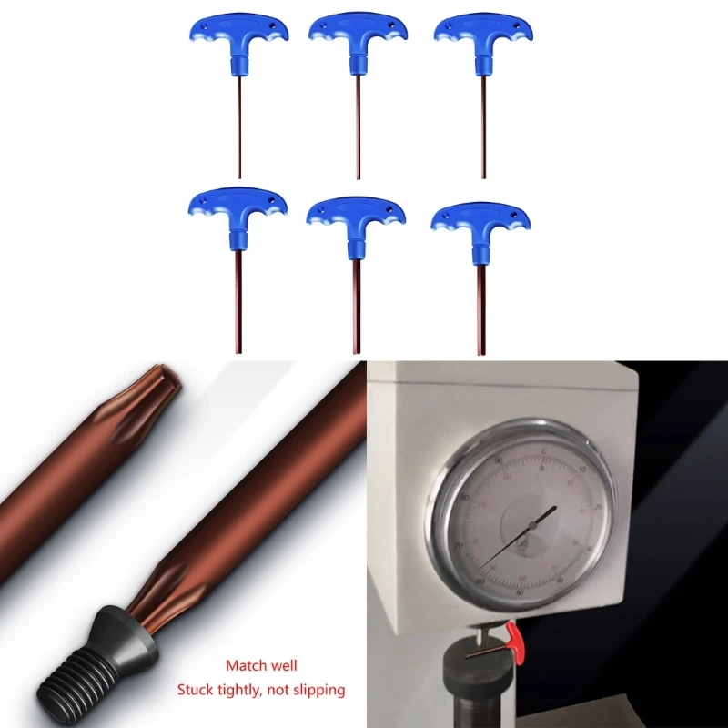 Практичный шестигранный ключ с Т-образной ручкой длинной стандартный для сборки