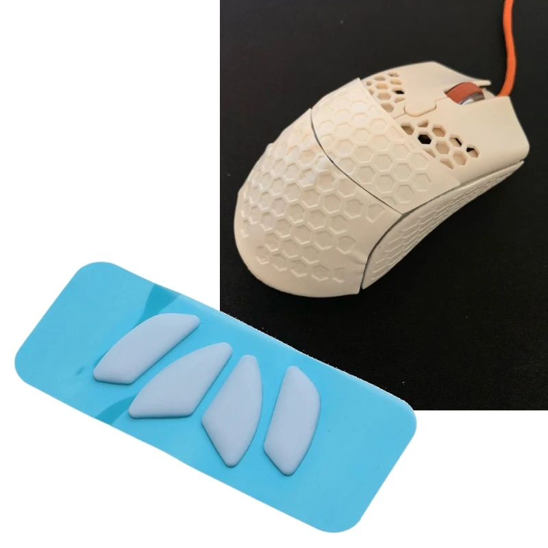 

Mouse Skates Glide Feet Pads Ice Version Tiger Gaming Mouse Feet Sticker for Finalmouse Cape town Ul2 Mouse White 1Pack