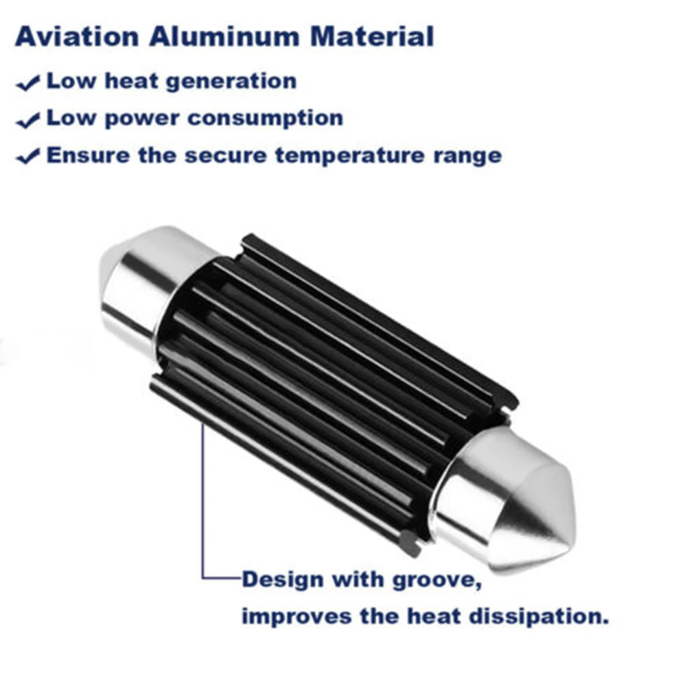 

High Quality Brand New LED Light Bulb Globe Accessories Aluminum + PCB CAR CSP Car DC 12V Dome ErrorFree Internal
