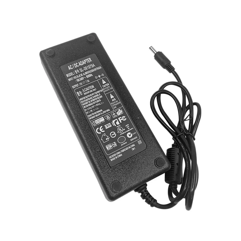 

Laptop Power Adapter 150W AC100V-240V To DC 19V 7.9A 5.5X2.5Mm Plug For Thunderobot HP Lenovo Acer