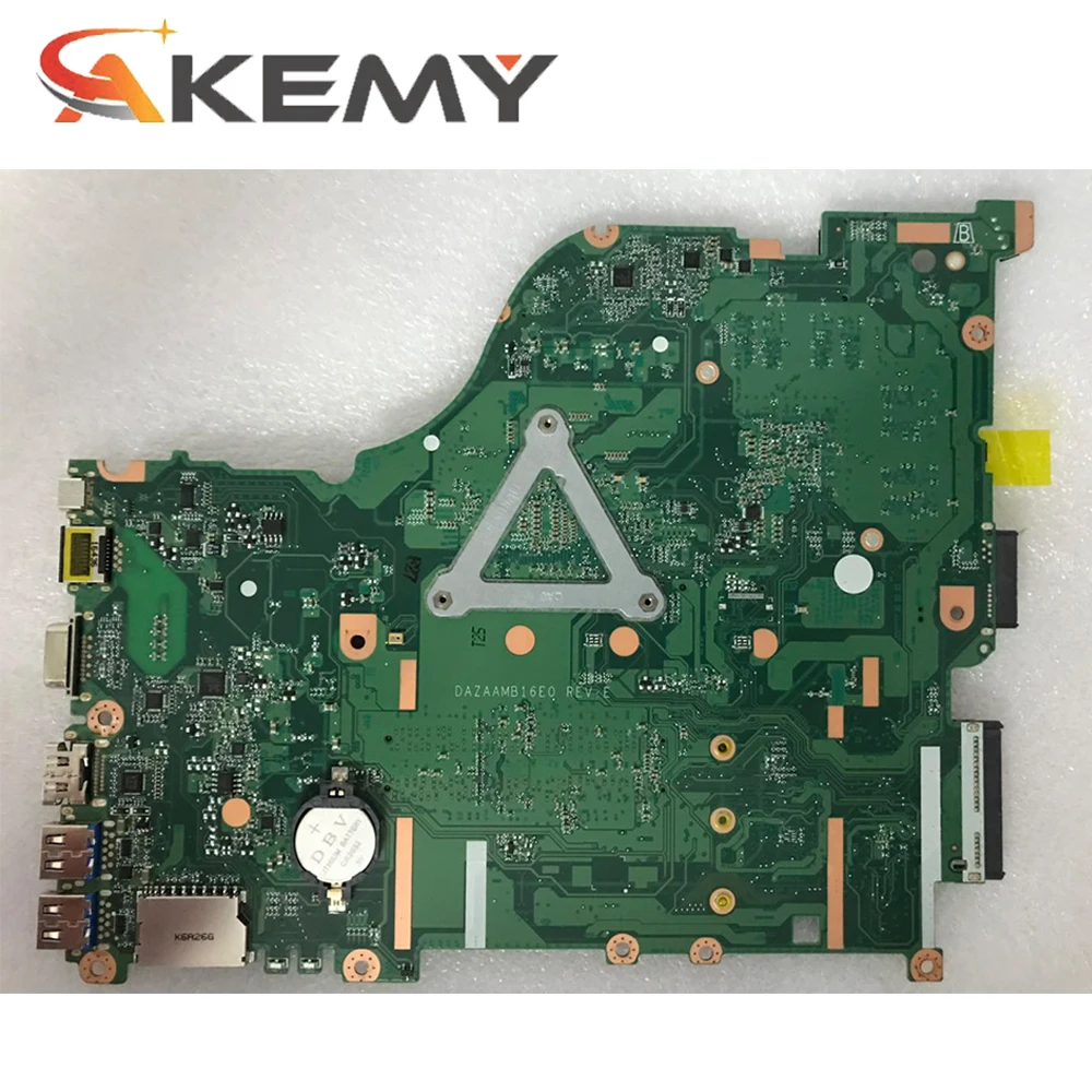 Оригинальная материнская плата для ноутбука ACER системная ZAA X32 DAZAAMB16E0 REV: E CPU: Φ GPU: