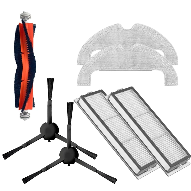 

Запчасти для робота-пылесоса Xiaomi 2 Ultra STYTJ05ZHMHW, насадка на швабру с фильтром и основной боковой щеткой, 1 комплект