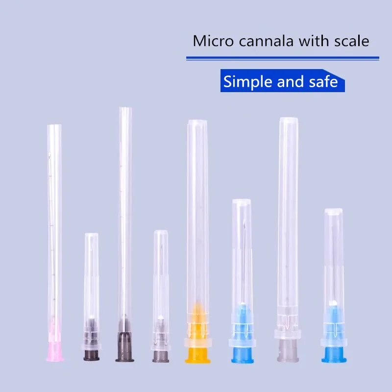 

Korea microcannula 25G 50mm dermal injection types of blunt tip needle micro cannula for fillers