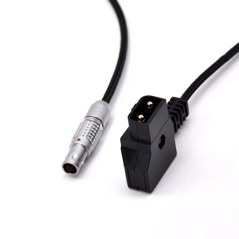 Фото Кабель питания Remo 2Pin 0B на D-TAP B, совместимый с Weigu Mammoth 2-core Teradek для беспроводной передачи изображения, с прямым/угловым разъемом. №3