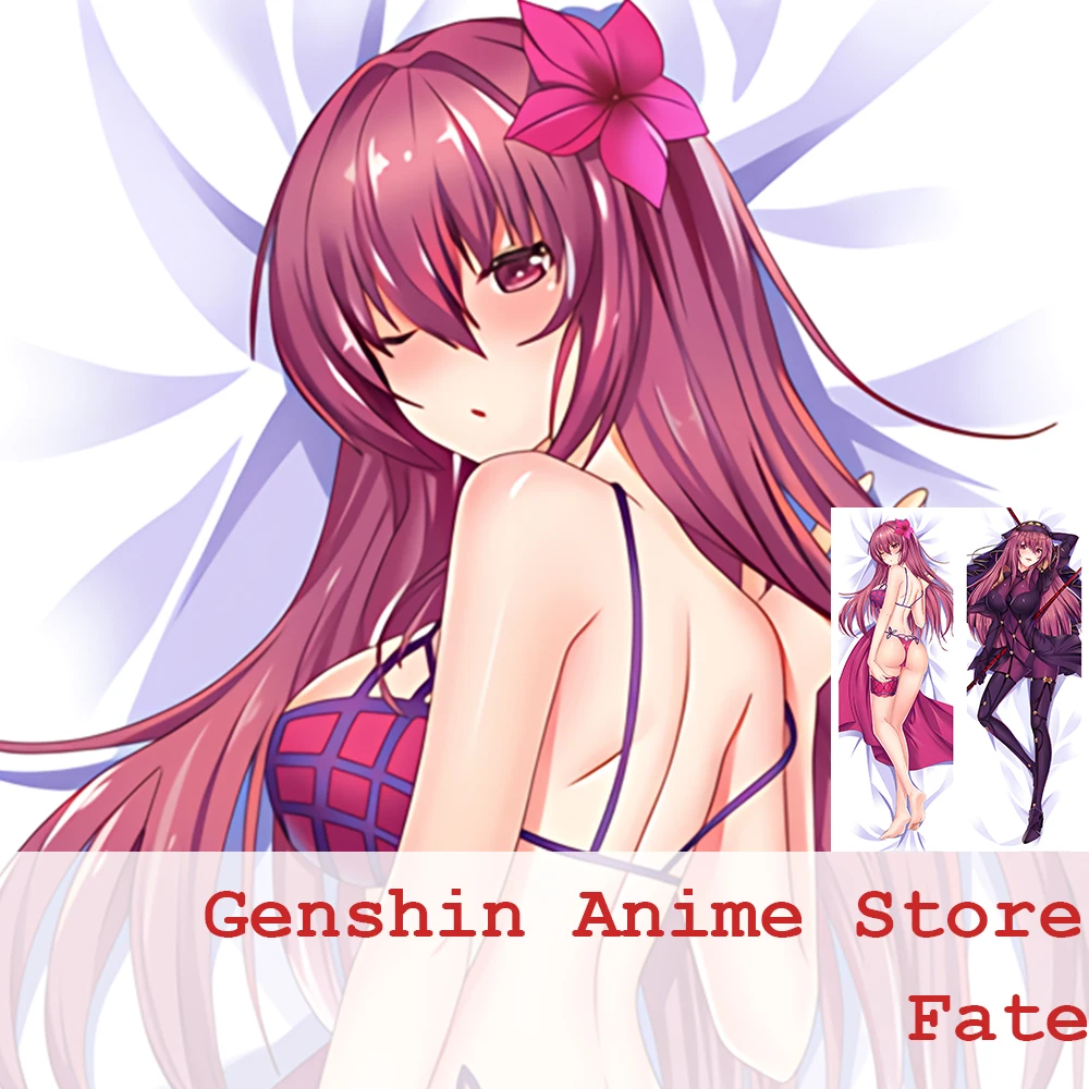 

Fate/Grand Order Dakimakura Scthach Cosplay Pillow Cover Japan Anime Game Pillowcase Otaku Double-sided Print Body Pillow Case