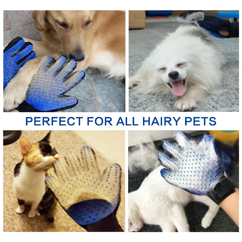 Горячая Распродажа Pet Уход за лошадьми перчатки игрушки для ухода волосами