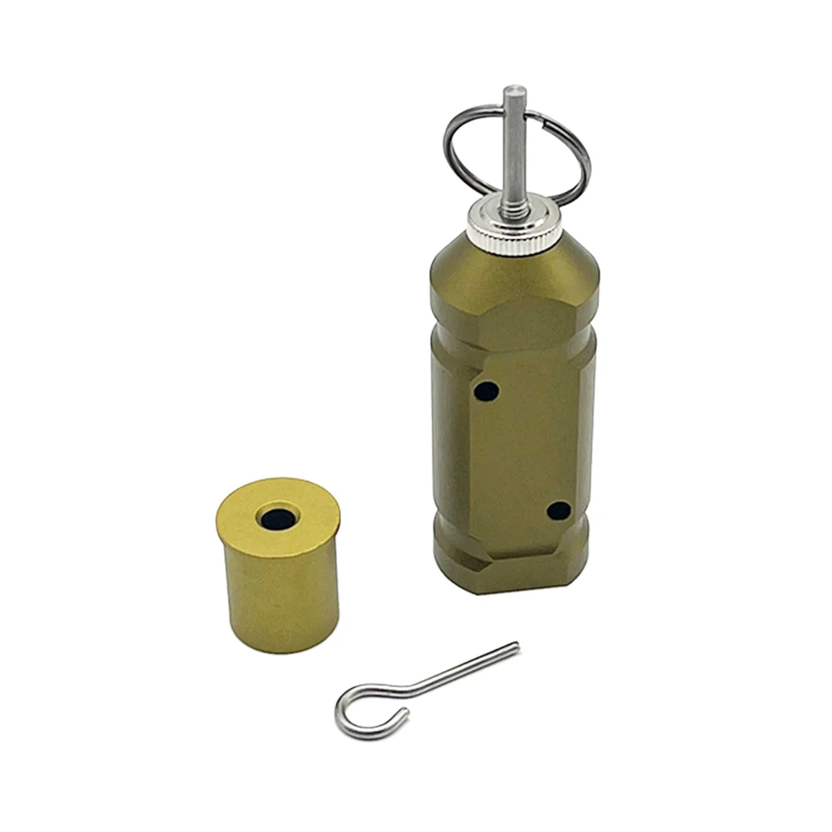 

Perimeter Trip Alarm 360º Coverage Loud Sound Early Warning Security System for Camping and Security Property Safety(B)