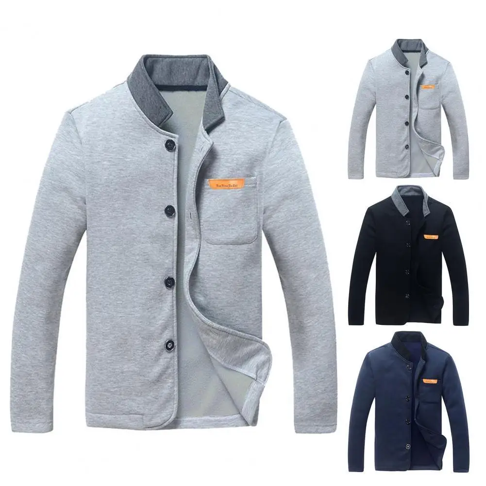

Popular Autumn Winter Jacket Coat Jacket Coat All-matched Pure Color