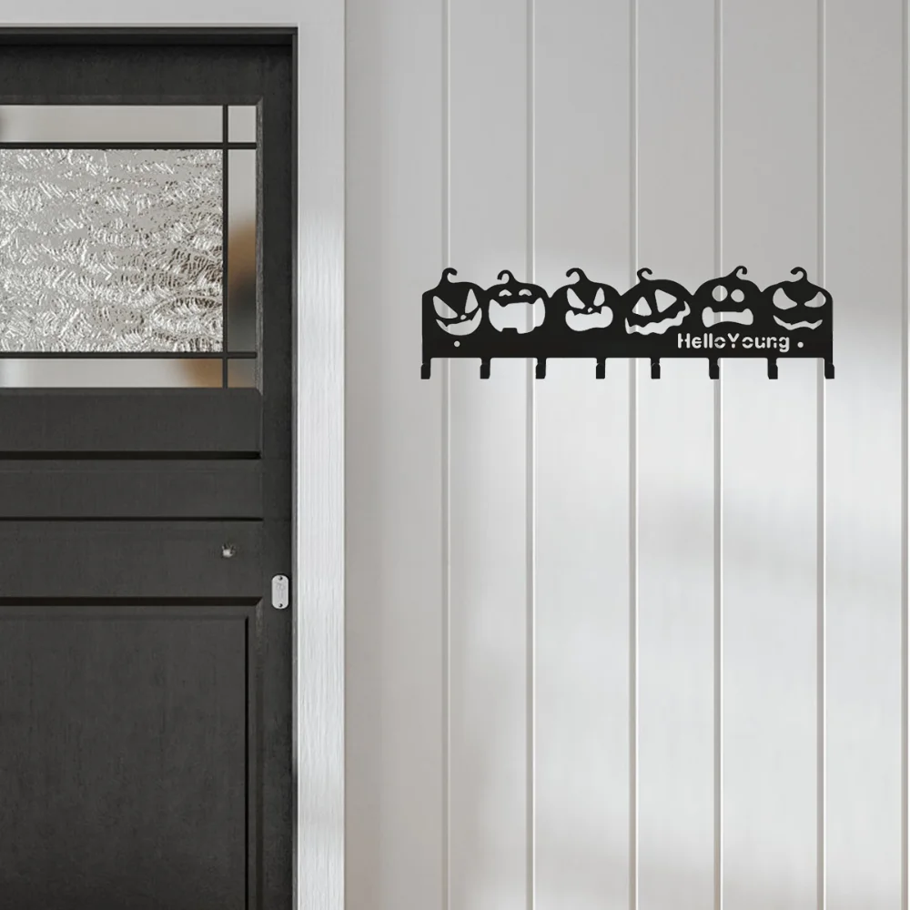 1 шт. металлический декоративный крючок в виде тыквы