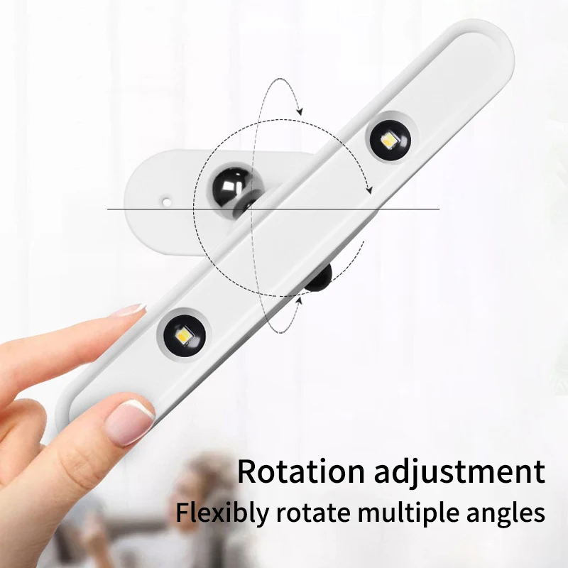 Светодиодная настенная лампа с сенсорным управлением и датчиком движения