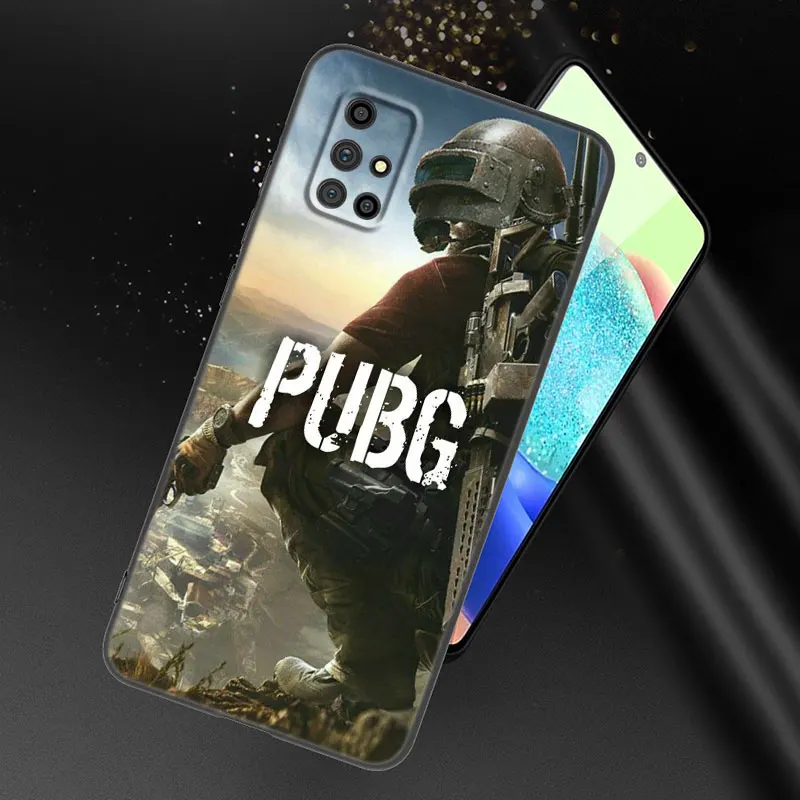 Чехол для телефона с игрой Pubg Samsung Galaxy A21 A30 A50 A52 S A13 A22 A23 A32 A33 A53 A73 5G A12 A31 A51 A70 A71 A72