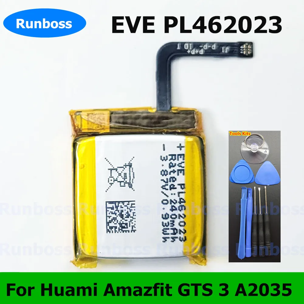 Новый полимерный литий-ионный аккумулятор PL462023 емкостью 240 мАч для смарт-часов