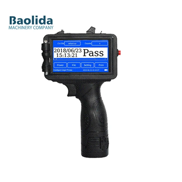 

Good Quality Industrial Portable Handheld Code Smart Ink jet Printer