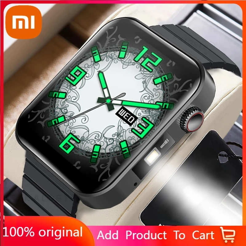 

Xiaomi Smart Watch Men 1.69 Color Screen Full Touch Watches Women Bluetooth Call Health Waterproof Smartwatch For Android IOS