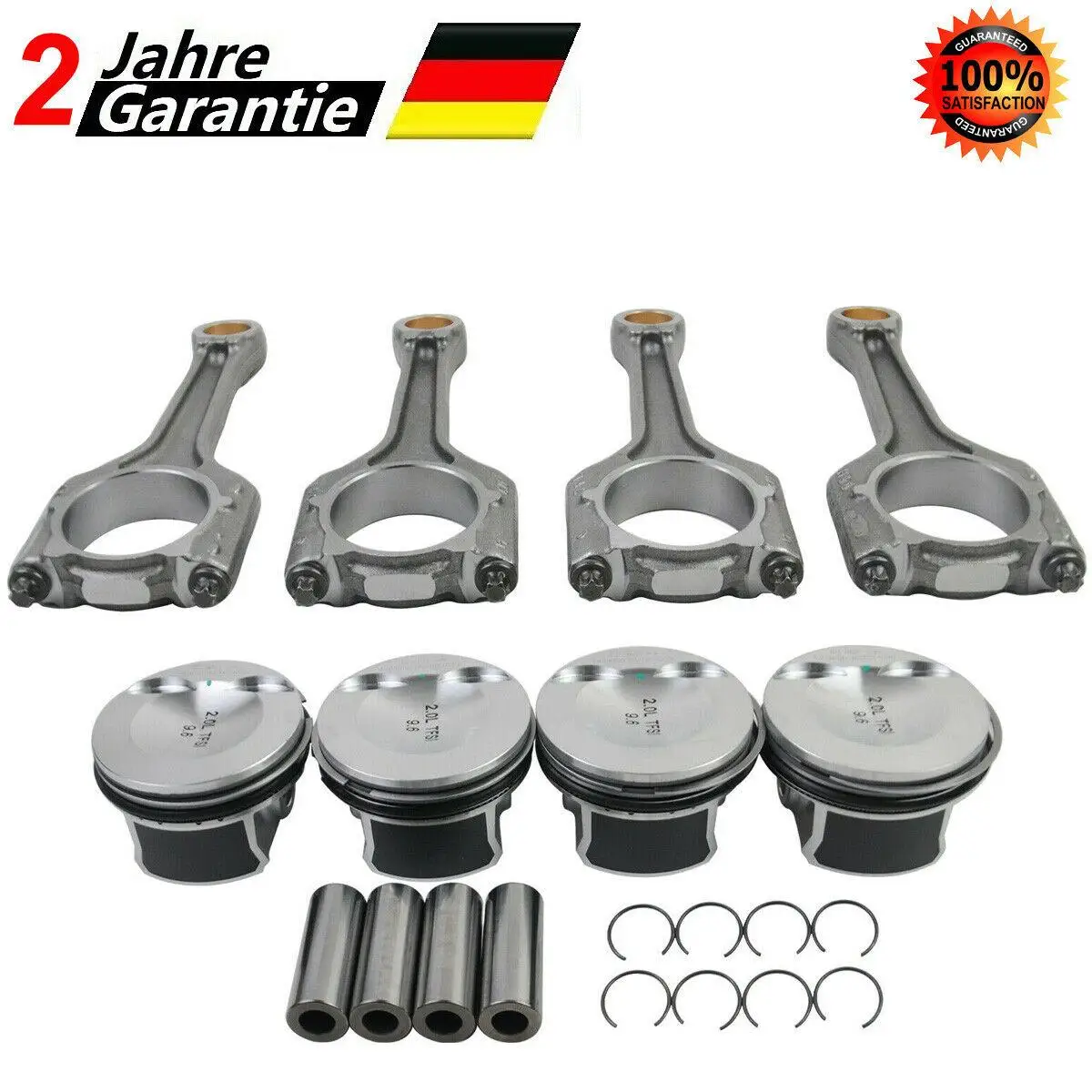 

AP01 для Audi VW A4 Q5 TT Jetta GTI Passat CC 2.0L комплект поршней и Шатунов 21 мм 06J198401D 06J198401B 06H198401A