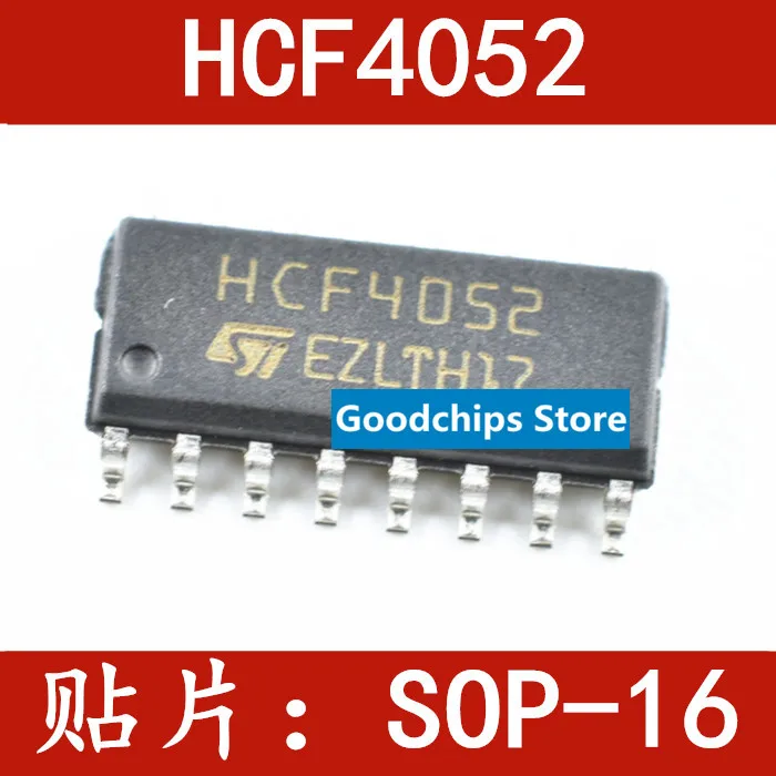 SOP16 SMD CD/HCF4052 два независимых канала 4 (мультиплексор) устройство SOP-16 HCF4052 - купить