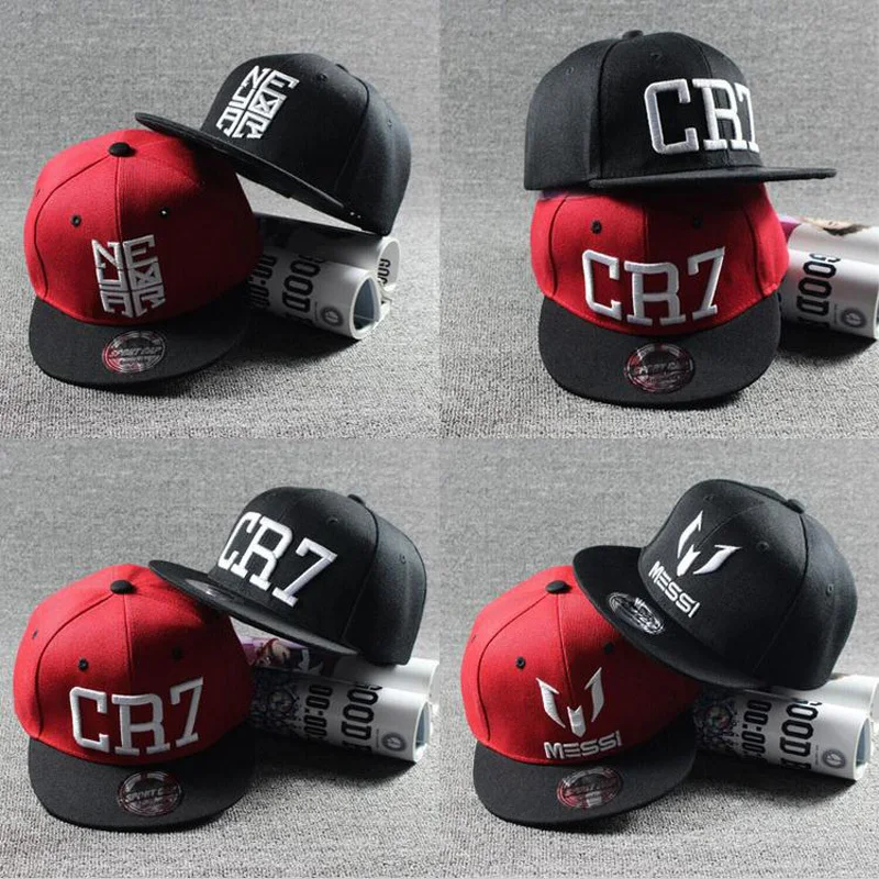 

2022 New Fashion Children Ronaldo Cr7 Neymar Njr Baseball Cap Hat Boys Girls Kids Messi Snapback Hats Hip Hop Caps Gorras