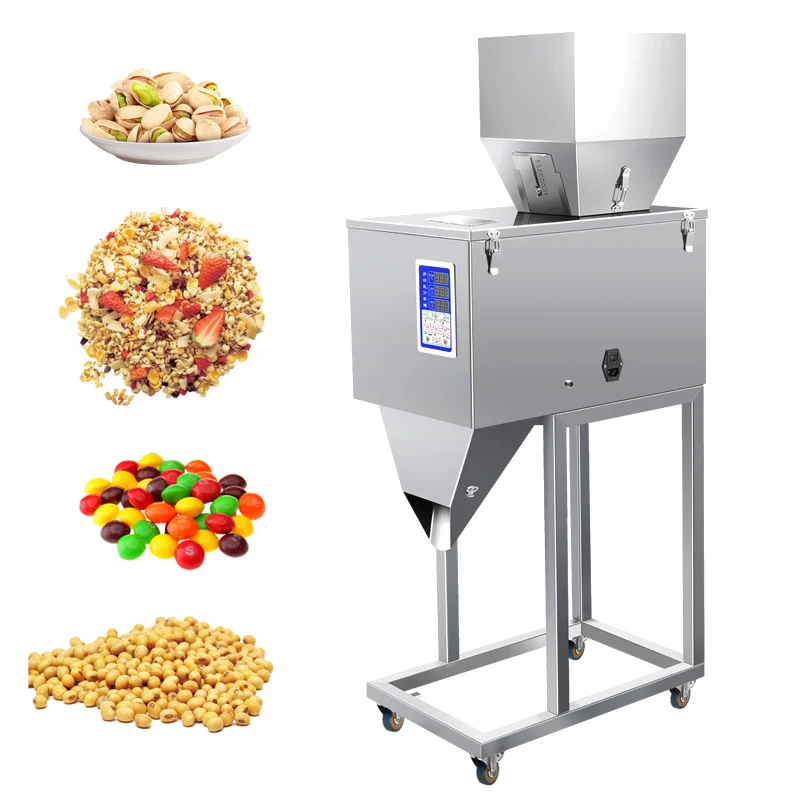 

Super large capacity granule tea powder rice grains flour sugar nuts peanuts beans packing automatic filling machine