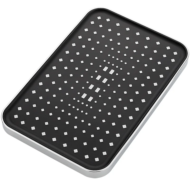 Большая регулируемая головка для душа 4 режима ручка управления самоочищающийся