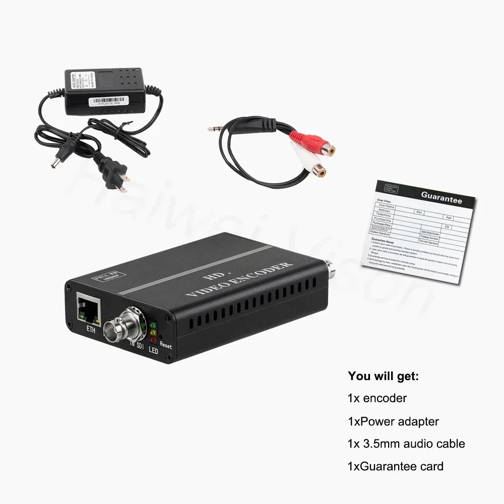 Цифровой кодификатор для транзистора SD HD H.264 3G SDI IP RTMP SRT UDP H8114