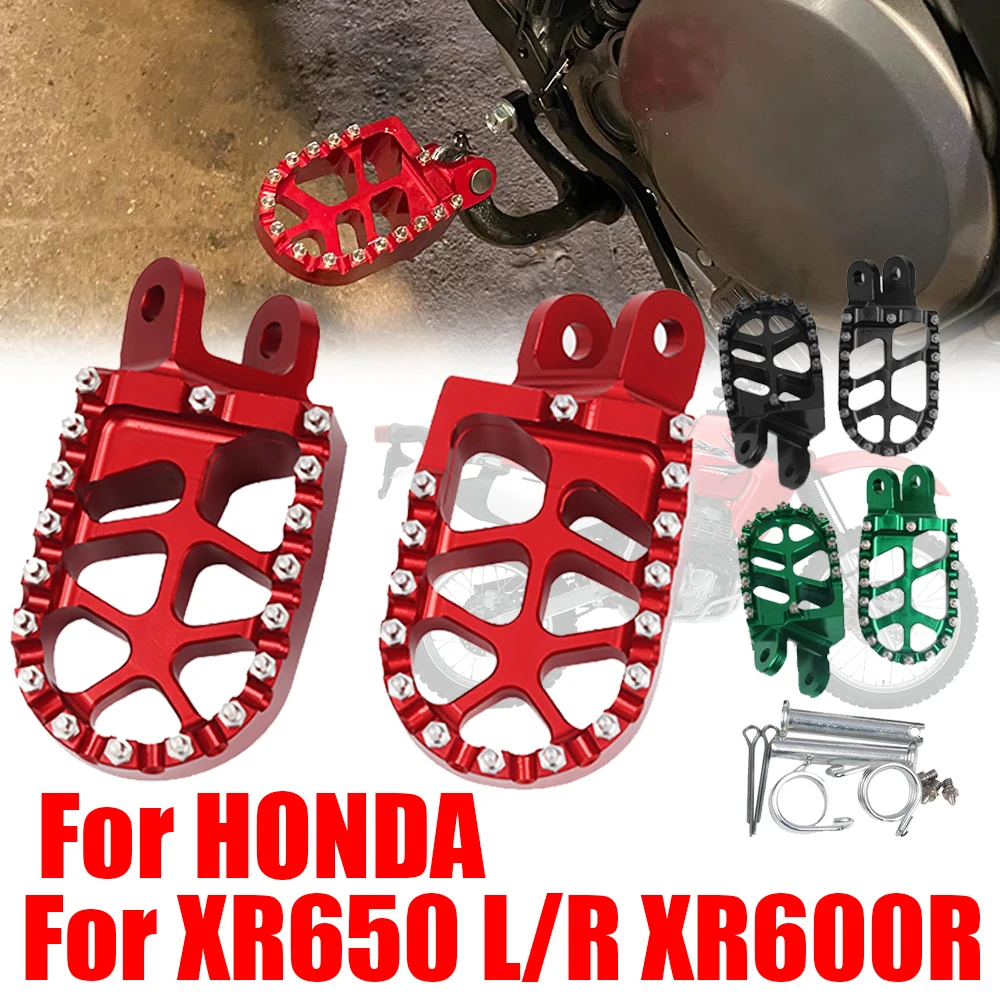 Для HONDA XR650L XR650R XR600R XR600 XR650 XR 650L 650 L R 650R 600R аксессуары для мотоциклов Подножки педаль