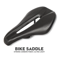 carbon bicycle saddle breathable leather black mtb saddle bicycle accessories comfort type asiento bicicleta bike seat for men